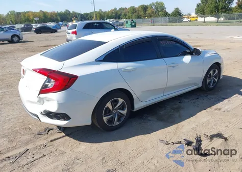 2020 Honda Civic Lx z USA, uszkodzony, nr VIN 2HGFC2F65LH565886